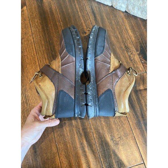 Polo Ralph Lauren Dover III leather duck boots Brown Tan Short Size 9D main image 9